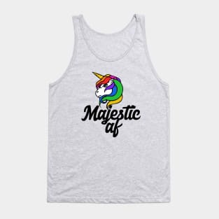 Majestic AF Unicorn Tank Top